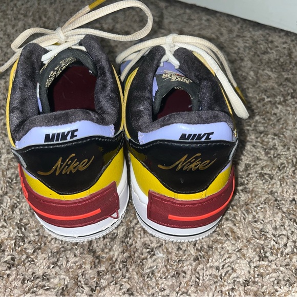 Nike Air Force 1 AF1 Shadow Sisterhood Dark Sulfur - Picture 5 of 8